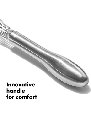 Batidor de Acero Inoxidable OXO 22.86 cm Apto Lavavajillas