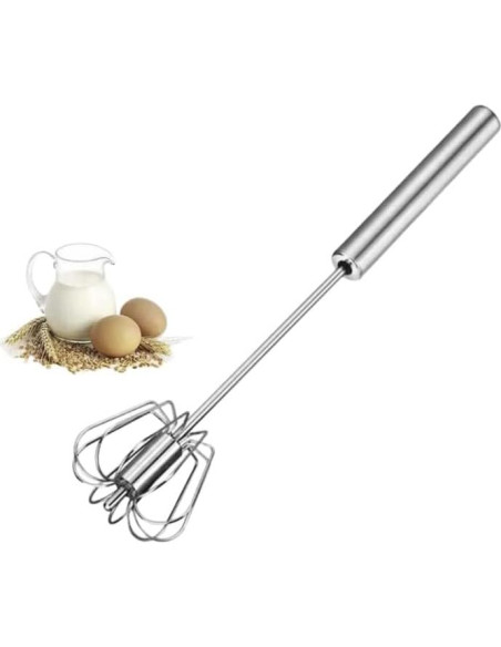 Batidor de Huevos Manual Chinshwehaw 30.48 cm Acero Inoxidable