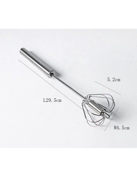 Batidor de Huevos Manual Chinshwehaw 30.48 cm Acero Inoxidable