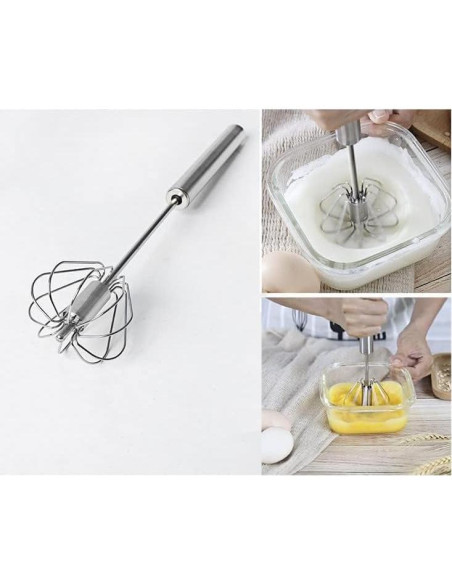Batidor de Huevos Manual Chinshwehaw 30.48 cm Acero Inoxidable