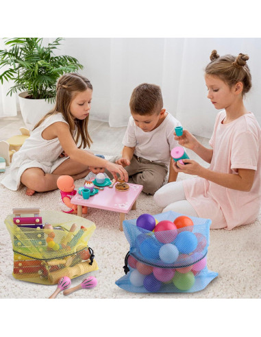 Bolsas de Almacenamiento de Malla PLULON 12 Pcs 34x40 cm