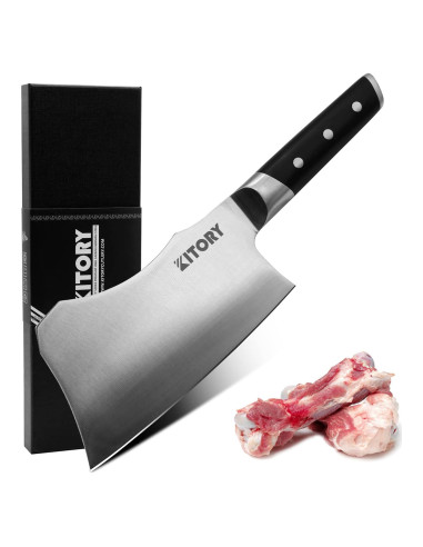 Cuchillo de Carnicería Kitory 17,78 cm Acero Inoxidable