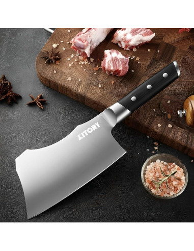Cuchillo de Carnicería Kitory 17,78 cm Acero Inoxidable
