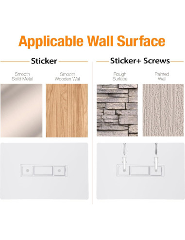 Etiqueta Adhesiva Conworld 1 Pcs Transparente Sin Rastro