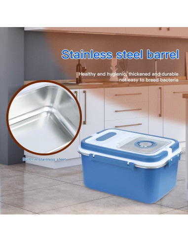 Contenedor de Almacenamiento Hermético AnRui 10L Azul