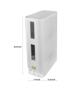 Dispensador de Arroz Letusto - Extensión 26 Litros 2