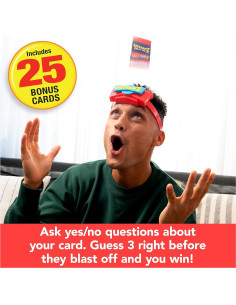 Juego de Adivinanza Hedbanz Blast Off! Spin Master 6+ 2