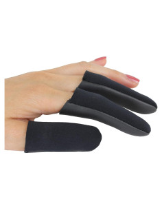 Jatai Heat Shield Protección Dedos Calor 3pc Pequeño/Mediano Negro