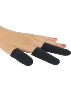 Jatai Heat Shield Protección Dedos Calor 3pc Pequeño/Mediano Negro 2