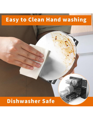 ALLTOP Prensa de Hamburguesas Acero Inoxidable 14 cm