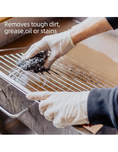 Paquete de 12 Estropajos de Acero Inoxidable Motroce