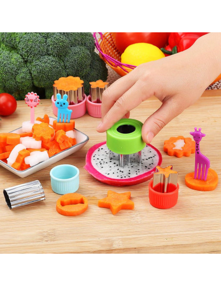 Juego de Cortadores de Galletas Mini GELIFATLE 24 Piezas