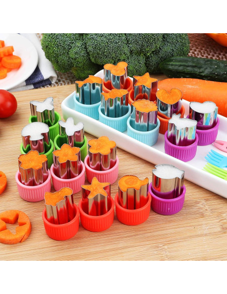 Juego de Cortadores de Galletas Mini GELIFATLE 24 Piezas