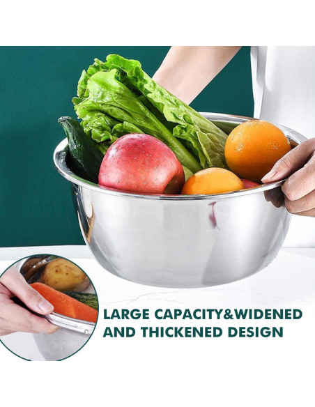 Basin de Acero Inoxidable Multifuncional AstroScape 28cm