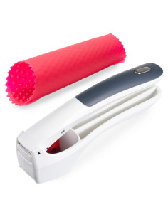 Pelador y Prensa de Ajo Zyliss - Silicona, 2 Piezas