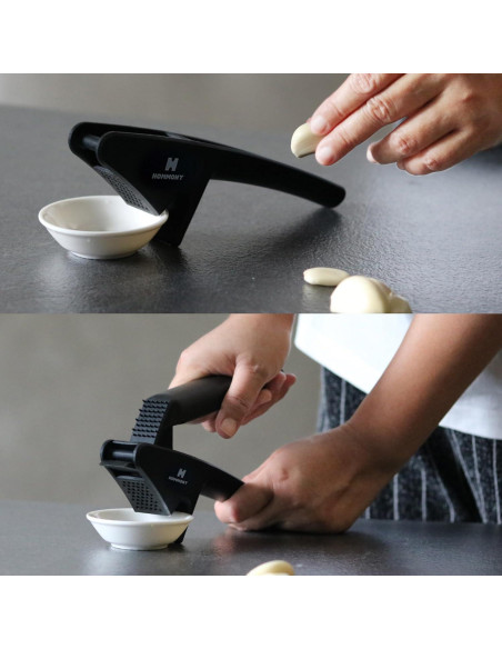 Prensa de Ajo Hommony XP630, Plástico Duradero, Apta para Lavavajillas