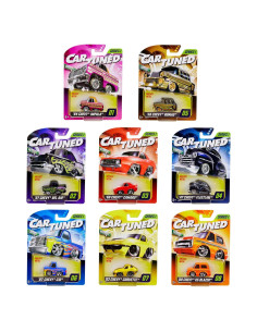 CarTuned Diecast Serie 1 Paquete 8 Vehículos 6+ Años