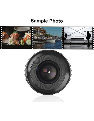 Lente de Cine Manual MEKE 85mm T2.1 para Cámaras Arri PL