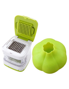 Cortador Picador de Ajo y Jengibre NuevoFerU Verde