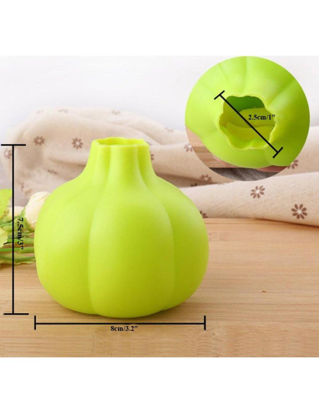 Cortador Picador de Ajo y Jengibre NuevoFerU Verde