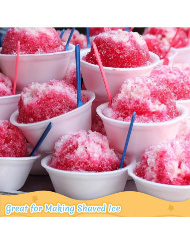 100 Bolsas de Plástico para Helados MAQIHAN 30x10 cm