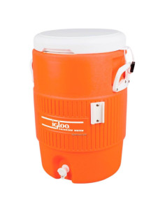 Enfriador Igloo 19 L con Tapa Asiento Naranja