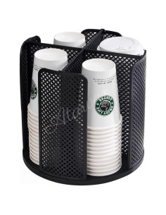Dispensador de Tazas Atarvana 4 Compartimentos 23,5 cm