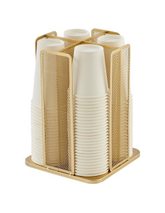 Soporte de Almacenamiento para Tazas de Papel Annova 4 Compartimentos