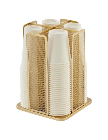 Soporte de Almacenamiento para Tazas de Papel Annova 4 Compartimentos