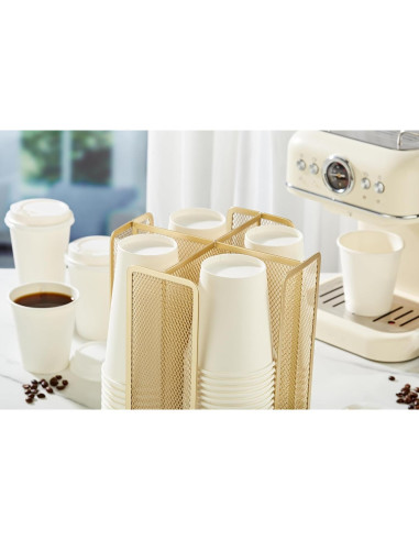Soporte de Almacenamiento para Tazas de Papel Annova 4 Compartimentos