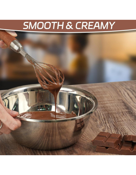 Batidor de Cocina EVNSIX Acero Inoxidable 27,94 cm