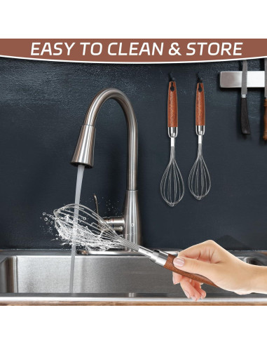 Batidor de Cocina EVNSIX Acero Inoxidable 27,94 cm