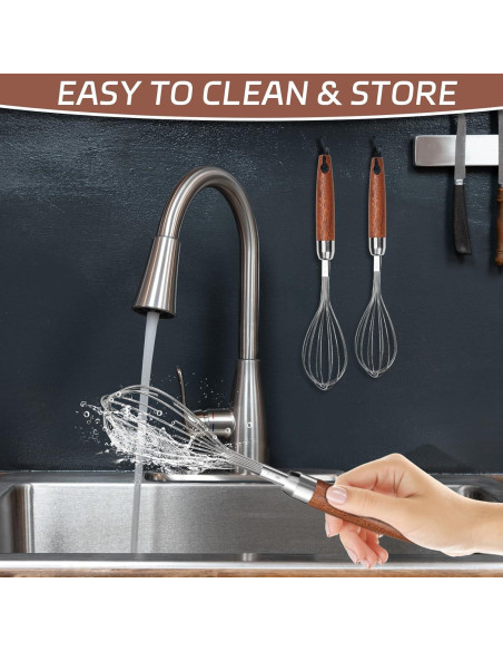 Batidor de Cocina EVNSIX Acero Inoxidable 27,94 cm