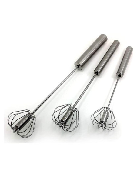 Batidor de huevos semiautomático Fnoko 25,4-30,5-35,6 cm