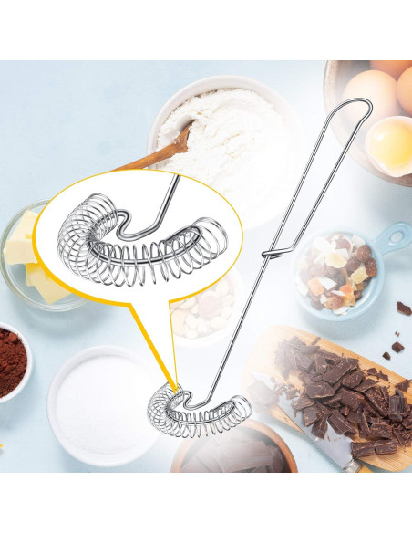 Batidores de Acero Inoxidable Patelai 26 cm (2 Piezas)