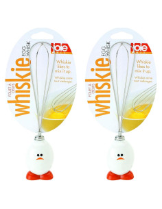 Batidor de Huevos Joie de Acero Inoxidable Set de 2