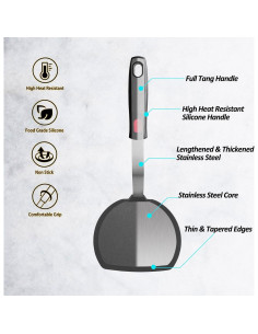 Espátula de Silicona Vovoly para Panqueques 31.75 cm 2