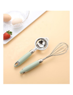 Batidor de Alambre y Separador de Yemas BAKVOS Verde Claro 2