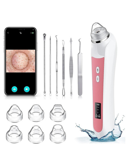 Aspiradora de Puntos Negros Ottleba H200 USB 3 Modos 6 Cabezales Aspiradora de Puntos Negros Ottleba H200 USB 3 Modos 6 Cabezales