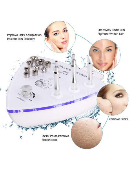 Máquina de Microdermoabrasión Yofuly con Spray Facial 65-68cmHg