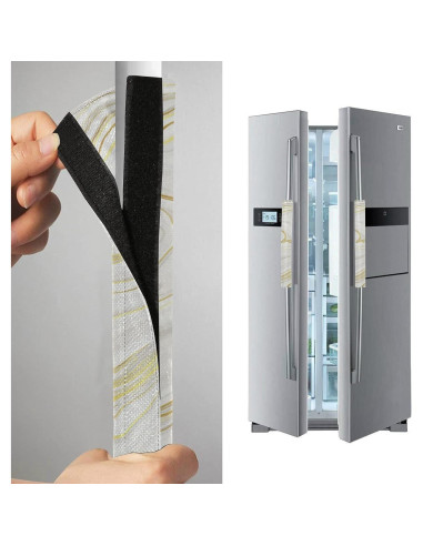 Juego de 2 Cubiertas para Manijas de Refrigerador Emelivor