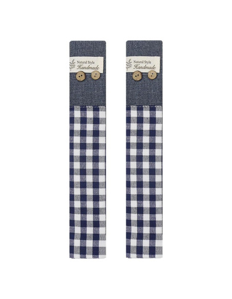 Cubiertas de Manijas de Refrigerador Agirlvct Pack 2 Azul