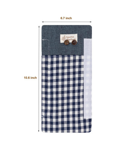 Cubiertas de Manijas de Refrigerador Agirlvct Pack 2 Azul