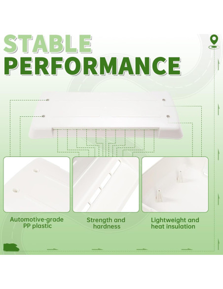 Cubierta de Ventilación Refrigerador KUAFU GO-3228 Blanca