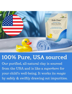 Baño Detox Kids Clear Evenbetternow 1,13 kg Pura Bentonita 2