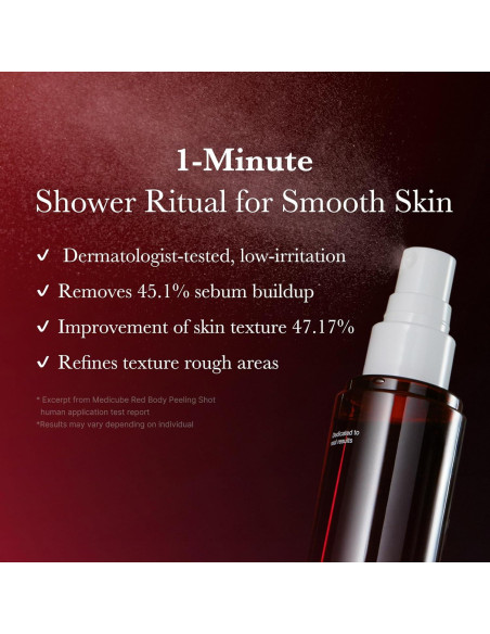 Spray Exfoliante Corporal Medicube Red Peeling 110g AHA BHA