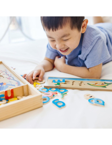 Juguete Educativo Melissa & Doug Deletrear con Letras