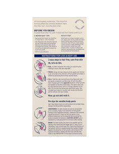 Cera Depilatoria Nair 40 Listones 100% Natural para Cuerpo 2