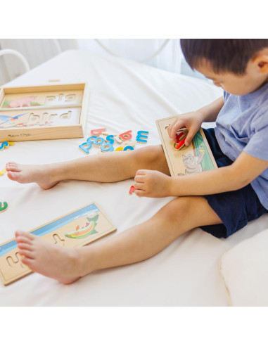 Juguete Educativo Melissa & Doug Deletrear con Letras