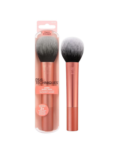 Brocha de Maquillaje en Polvo Real Techniques 20cm Vegana